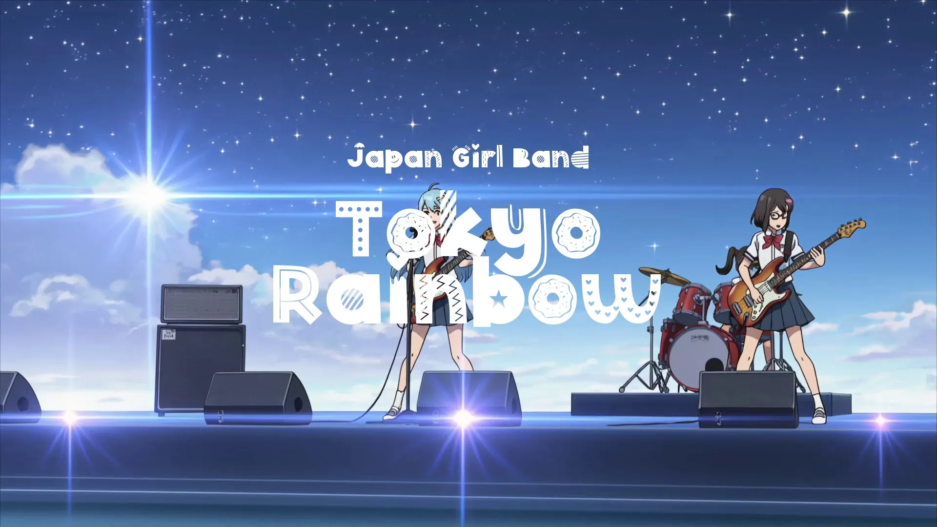 A screenshot of Tokyo Rainbow / Japan Girl Band