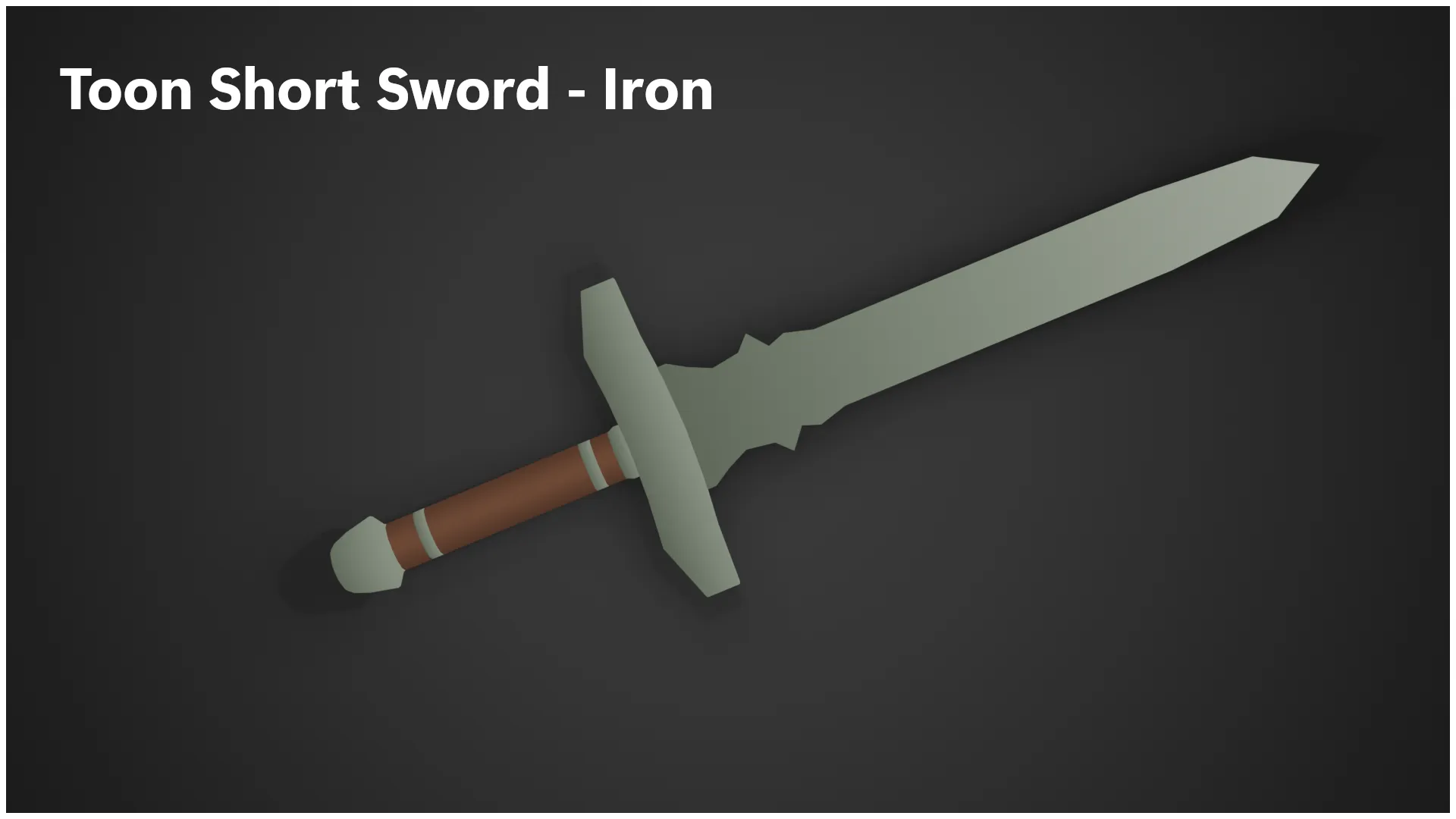 Toon Iron Sword