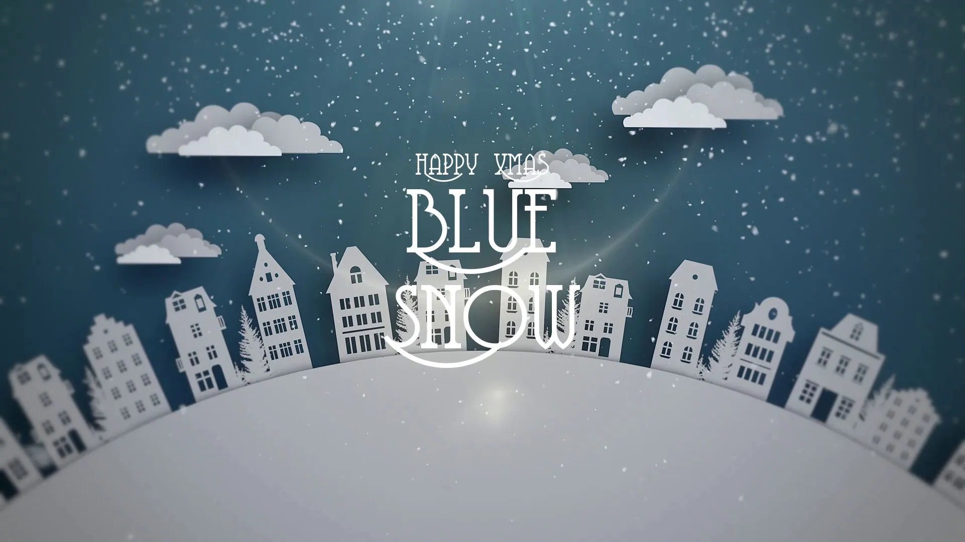 Blue Snow / Happy Xmas