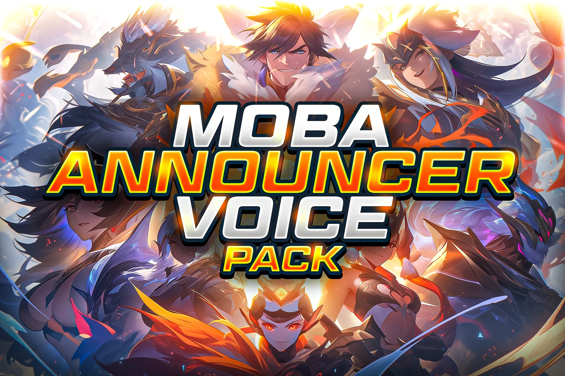 MOBA Announcer Voice Pack