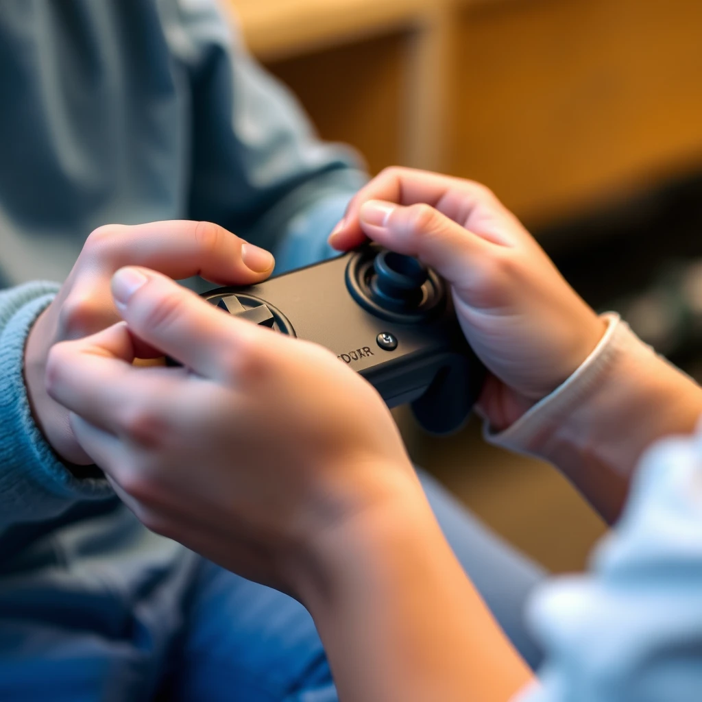 A photograph of a player