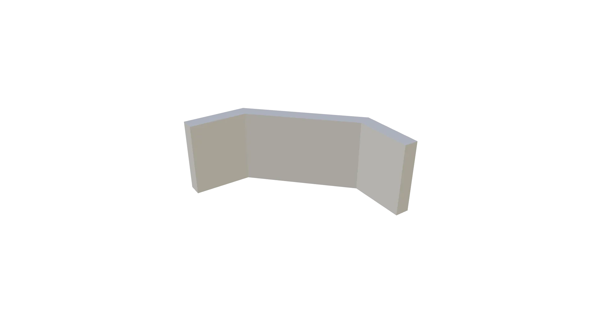 Modular Puzzle - Wall Curved Large Middle