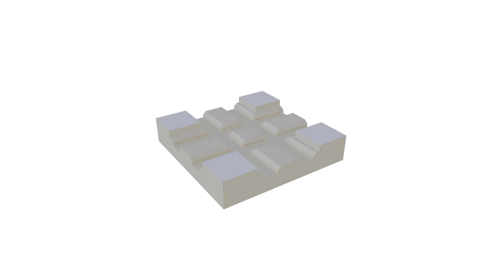 Modular Puzzle - Track Standard Cross