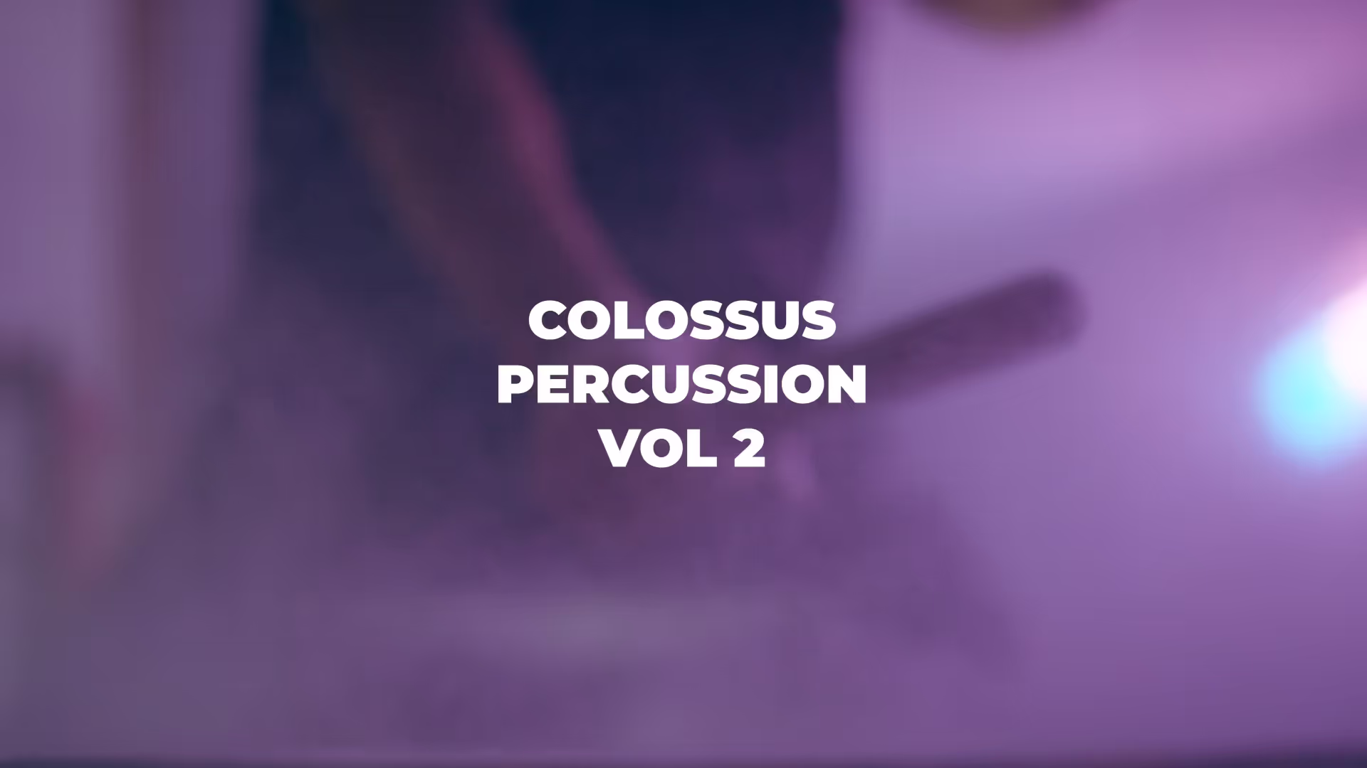 COLOSSUS PERCUSSION VOL 2 / Epic Percussions