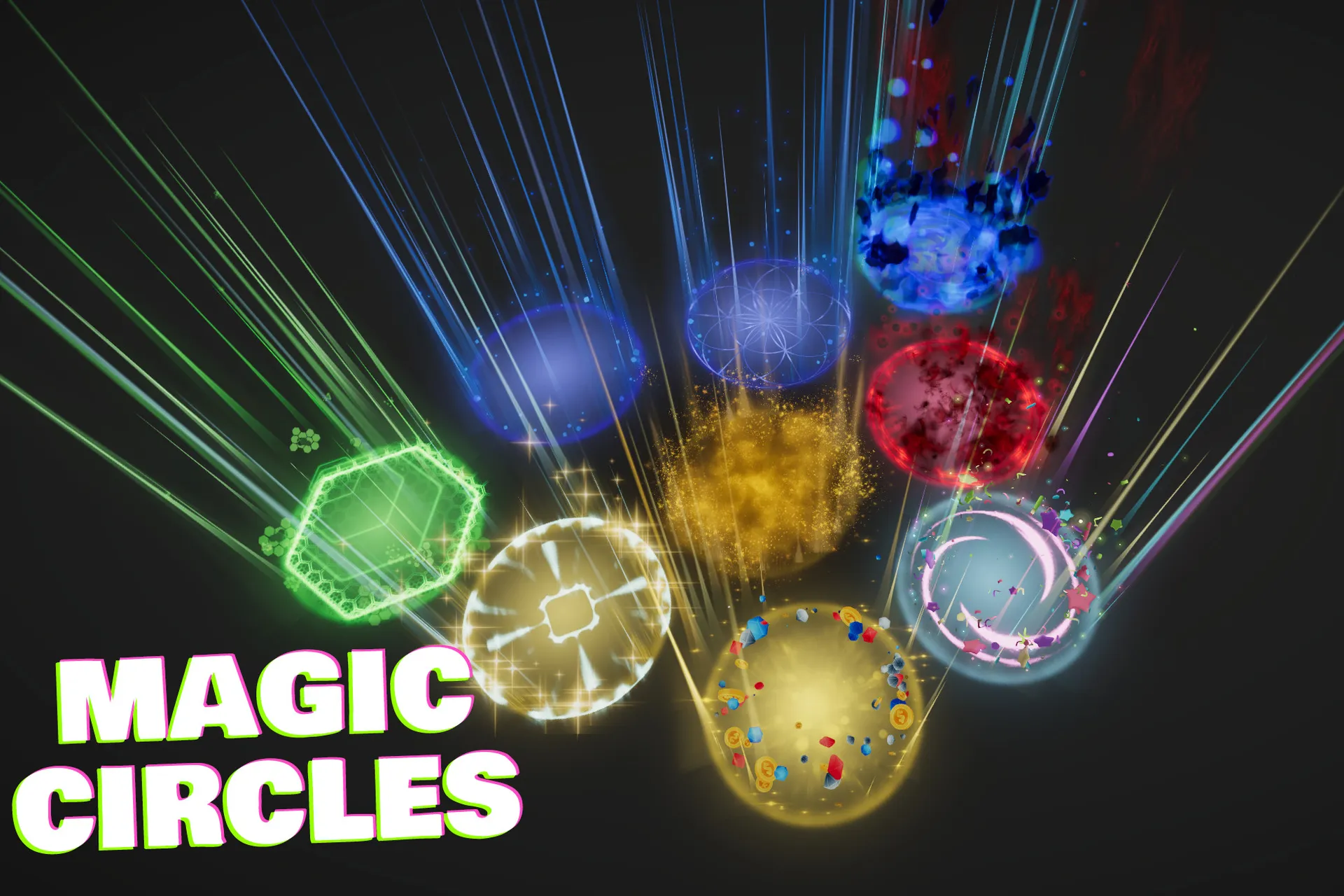 Stylized Magic Circles VFX