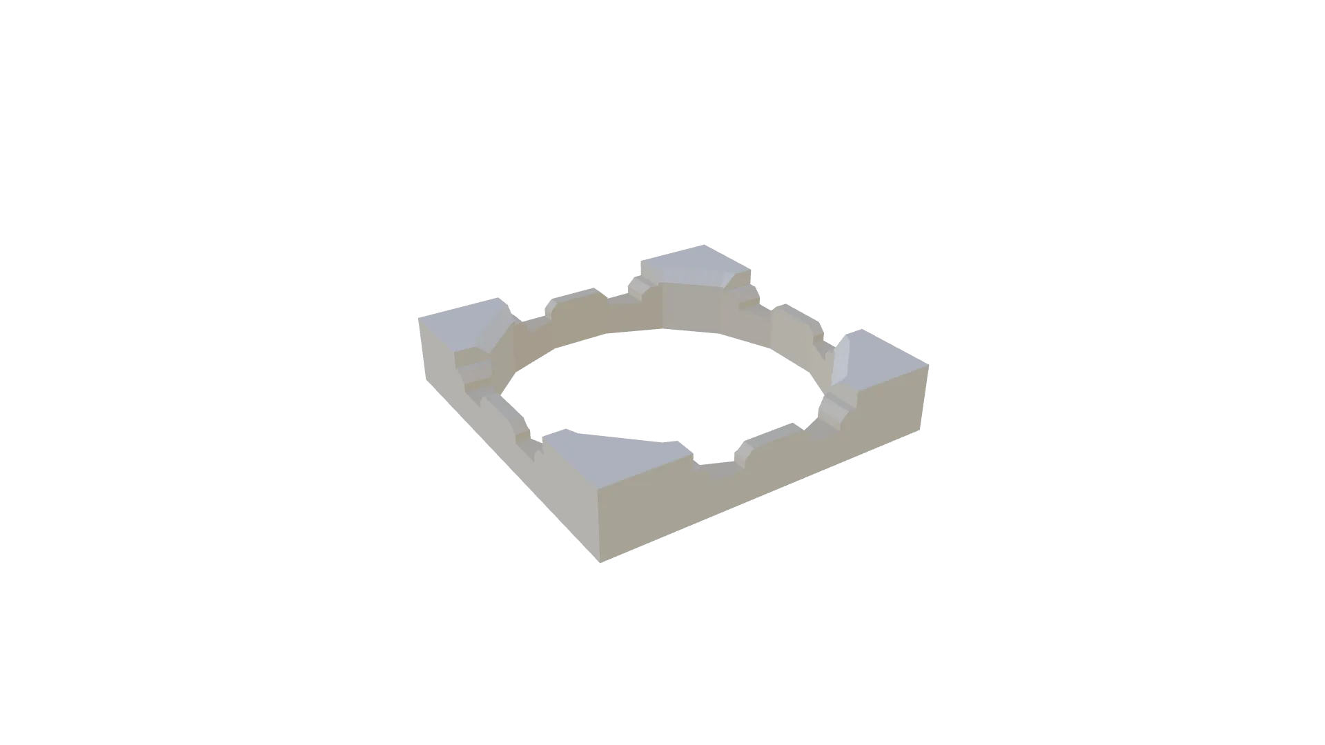 Modular Puzzle - Track Rotating Housing Cross