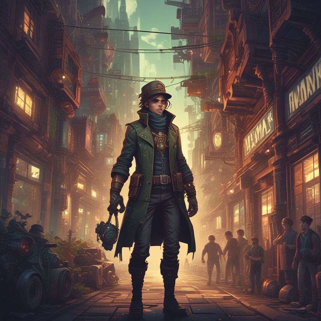 GENRE
Steampunk


SETTING
Overgrown City


PRIMARY MECHANIC
Gear Degradation


OBJECTIVE
Complete a character's personal story arc


UNUSUAL MECHANIC
Pixelated graphics pixelated style