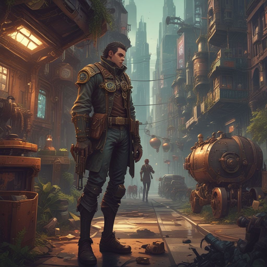 GENRE
Steampunk


SETTING
Overgrown City


PRIMARY MECHANIC
Gear Degradation


OBJECTIVE
Complete a character's personal story arc


UNUSUAL MECHANIC
Pixelated graphics