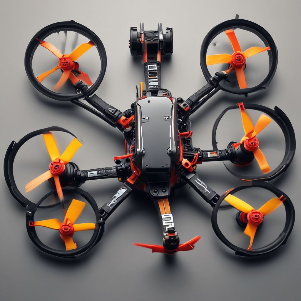 Drone quadcopter racing upgrades